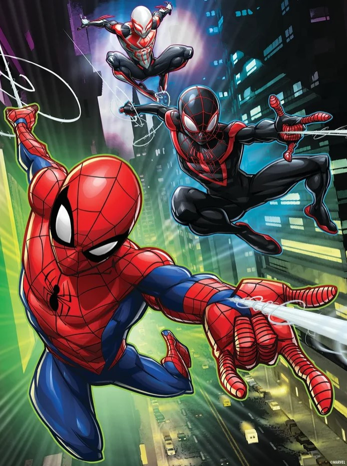 Prime 3D Puzzle: Marvel – Человек-Паук 2 (100 элементов)