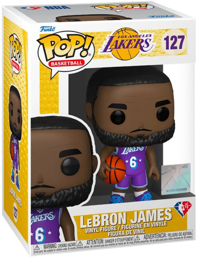 ������� Funko POP Basketball: NBA Los Angeles Lakers � LeBron James City Edition 21 (9,5 ��)