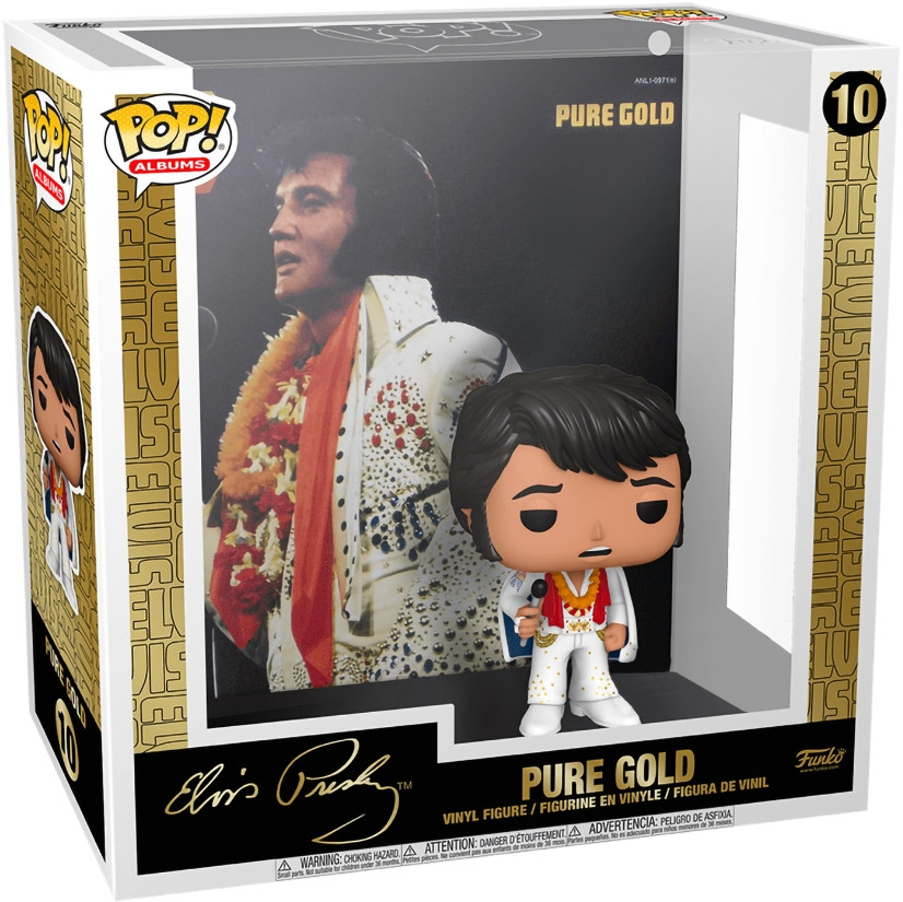  Funko POP Albums: Elvis Presley  Pure Gold [Exclusive] (9,5 )