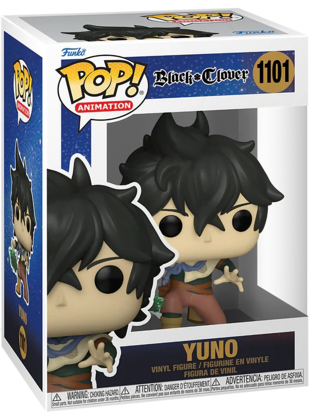Фигурка Funko POP Animation: Black Clover – Yuno (9,5 см)