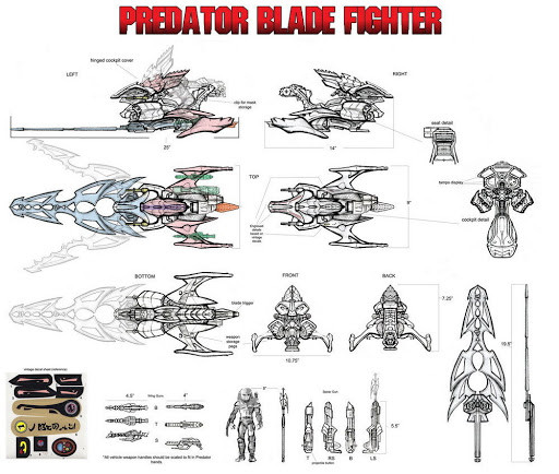   Predator. Blade Fighter