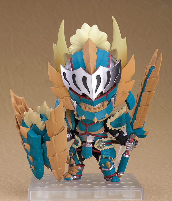  Monster Hunter: Hunter Male Zinogre Alpha Armor Ver. DX Nendoroid (10 )