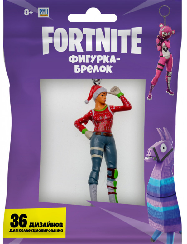 Фигурка-брелок Fortnite: Агент Рождества (7 см)