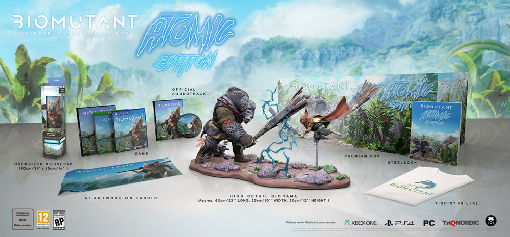 ����� Biomutant. Atomic Edition [PS4, ������� ������] + ������ ������� ��� ����� 2 �������� ����� ����������