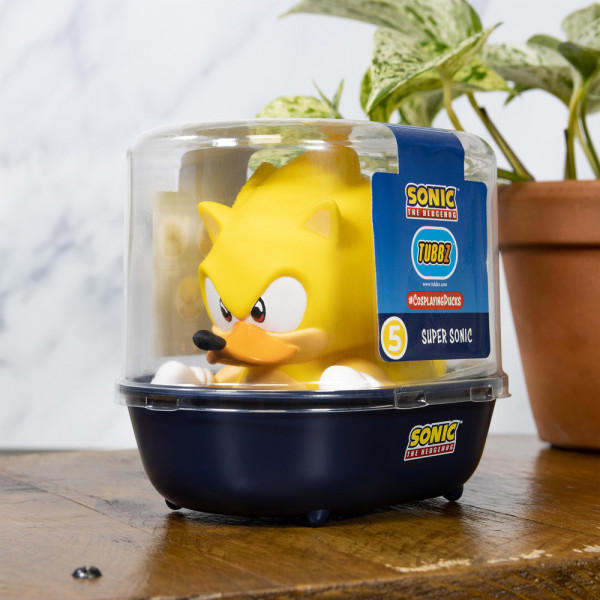 Фигурка-утка Tubbz: Sonic the Hedgehog – Super Sonic (9 см)