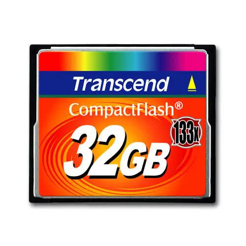   Transcend Compact Flash Card (133X) 32GB