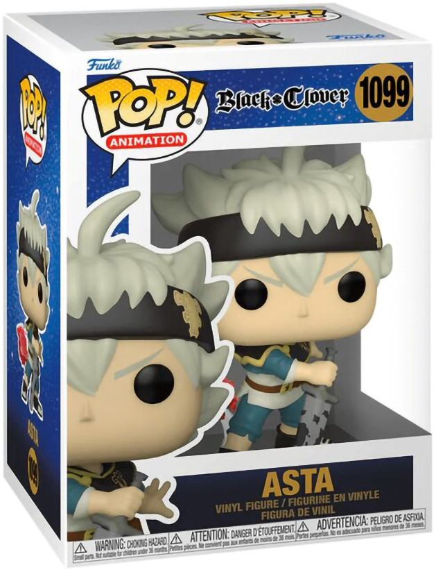 Фигурка Funko POP Animation: Black Clover – Asta (9,5 см)