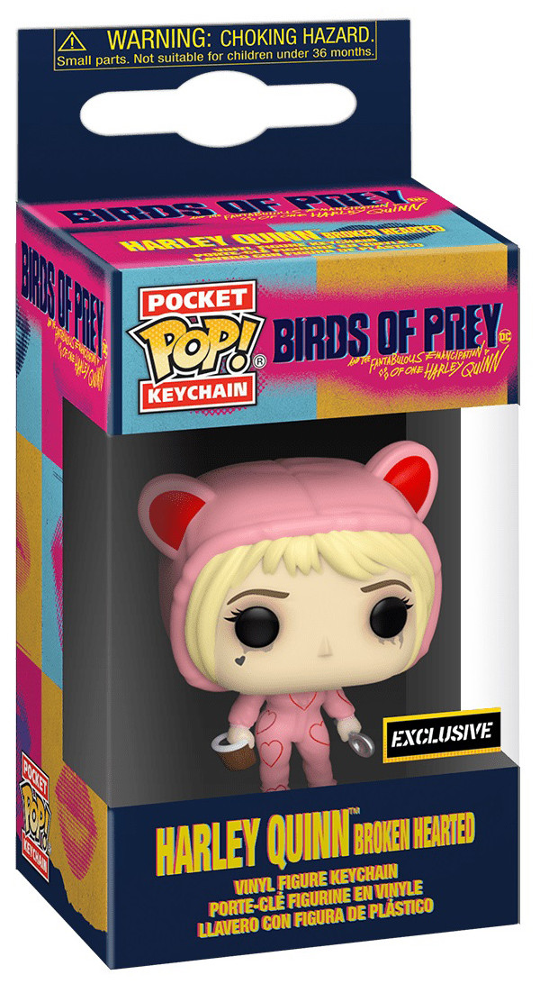 Брелок Funko POP: Birds Of Prey – Harley Quinn Broken Hearted