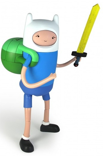 Фигурка Adventure Time. Finn с меняющимся выражением лица (25 см)
