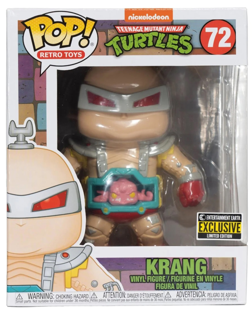  Funko POP Retro Toys: Teenage Mutant Ninja Turtles – Krang (15 )