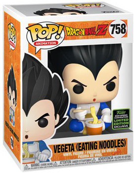 Фигурка Funko POP Animation: Dragon Ball Z – Vegeta Eating Noodles Exclusive (9,5 см)