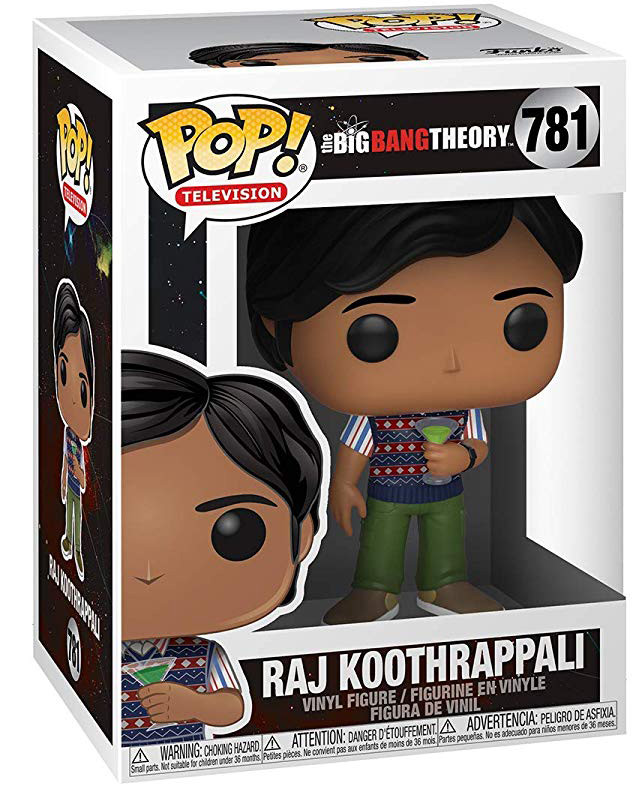  Funko POP Television: The Big Bang Theory  Rajesh Koothrappali (9,5 )