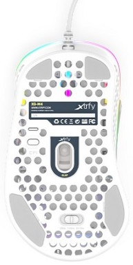 Мышь Xtrfy M4 RGB White игровая проводная для PC (белый)