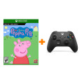Набор Моя подружка Peppa Pig [Xbox, русская версия] + Xbox X: Геймпад Черный (QAT-0001)