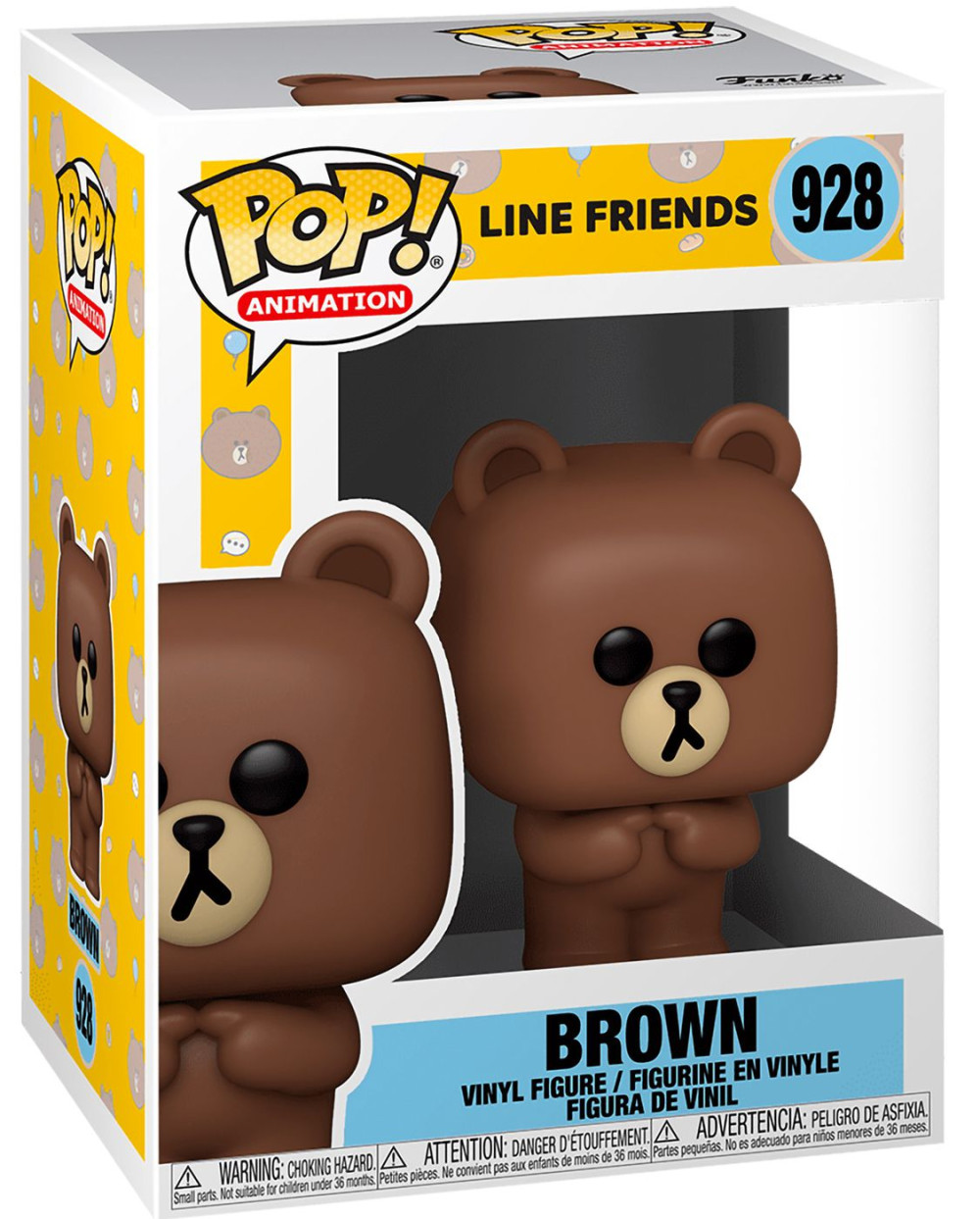  Funko POP Animation: Line Friends  Brown (9,5 )