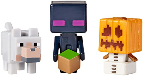   Minecraft. Series 1. Wolf, Enderman & Snow Golem. 3  1