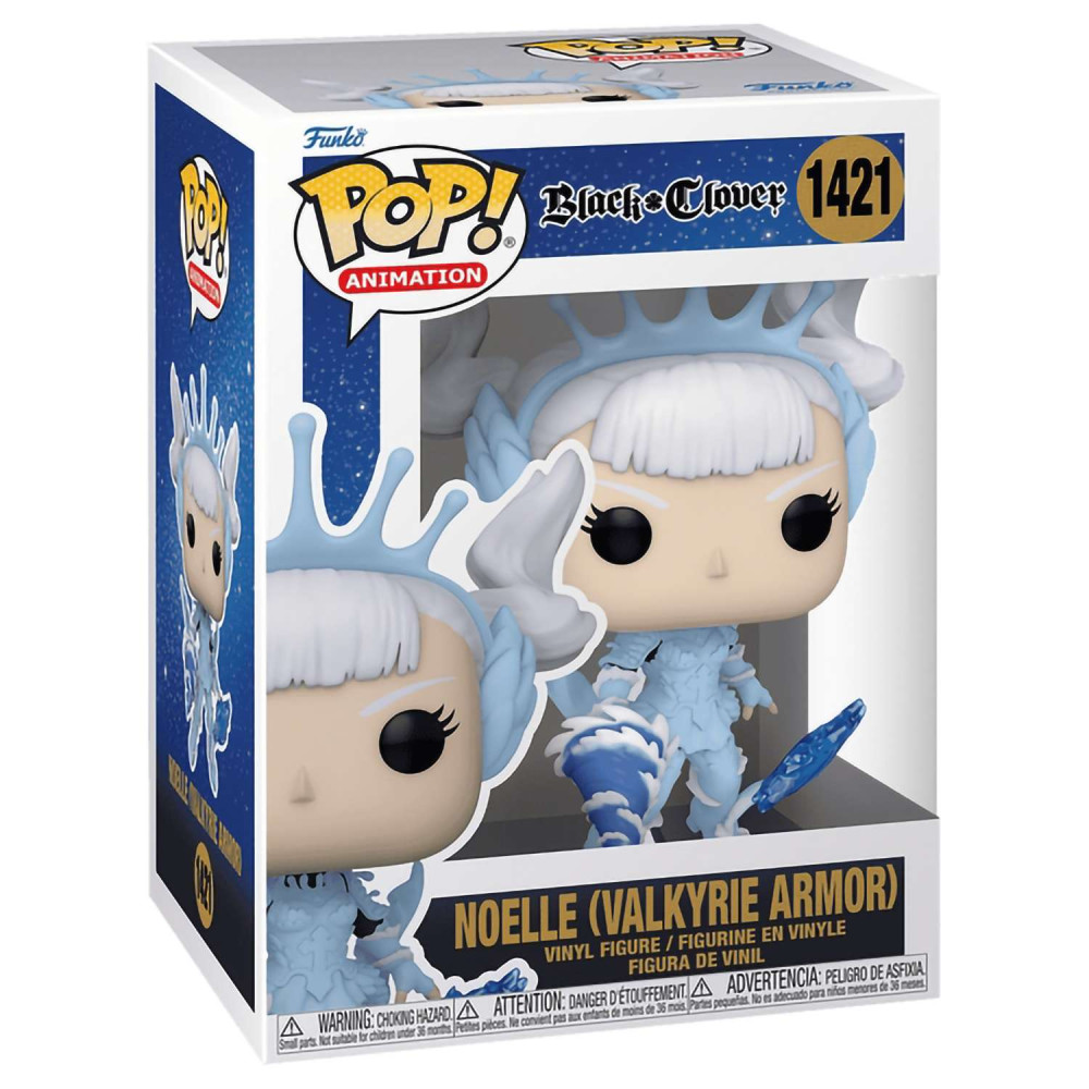 Фигурка Funko POP Animation: Black Clover – Noelle (Valkyrie Armor) (9,5 см)
