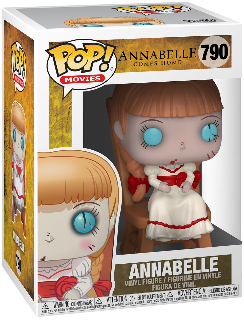  Funko POP Movies: Annabelle Comes Home  Annabelle in Chair  (9,5 )