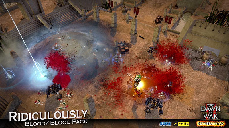 Warhammer 40 000. Dawn of War II. Retribution.  Ridiculously Bloody Blood Pack [PC,  ]