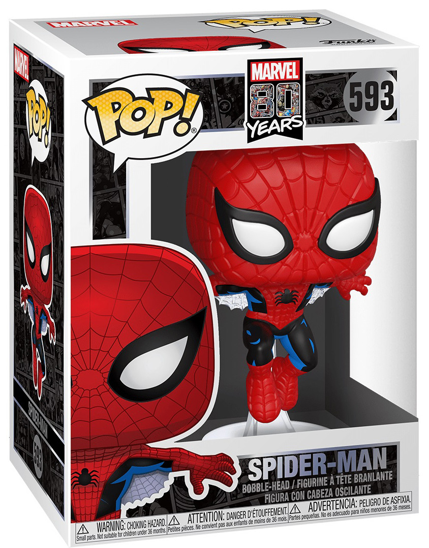  Funko POP: Marvel 80 Years  Spider-Man First Appearance Bobble-Head (9,5 )