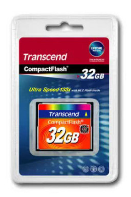   Transcend Compact Flash Card (133X) 32GB
