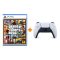  Grand Theft Auto V [PS5,  ] + PS5:  (DualSense: CFI-ZCT1W: SIEE)
