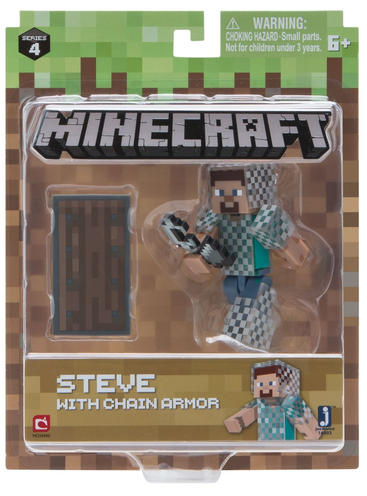  Minecraft: Steve In Chain Armor (8 )