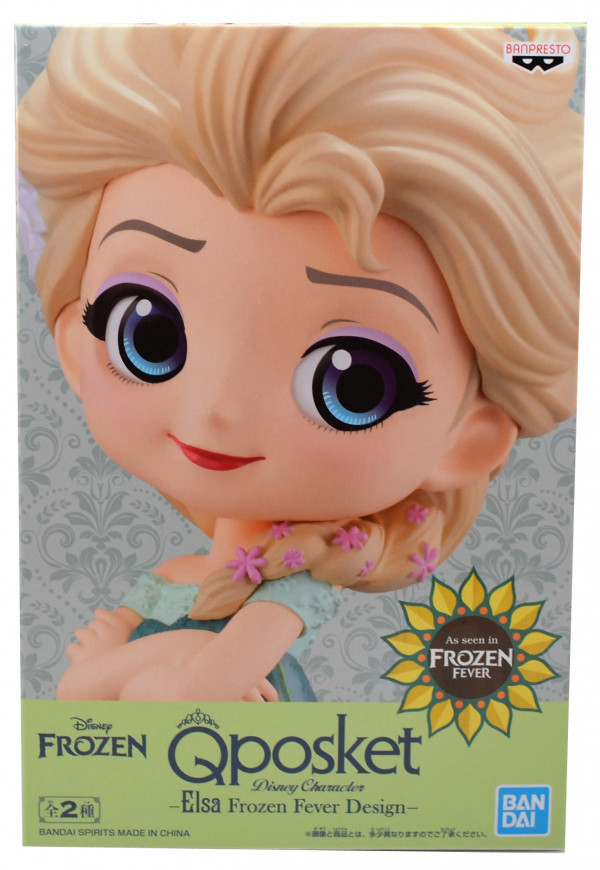 Фигурка Q Posket Disney Character: Frozen – Elsa Frozen Fever Design Version B (14 см)