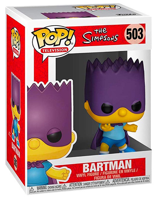 Фигурка Funko POP Television: The Simpsons – Bartman (9,5 см)
