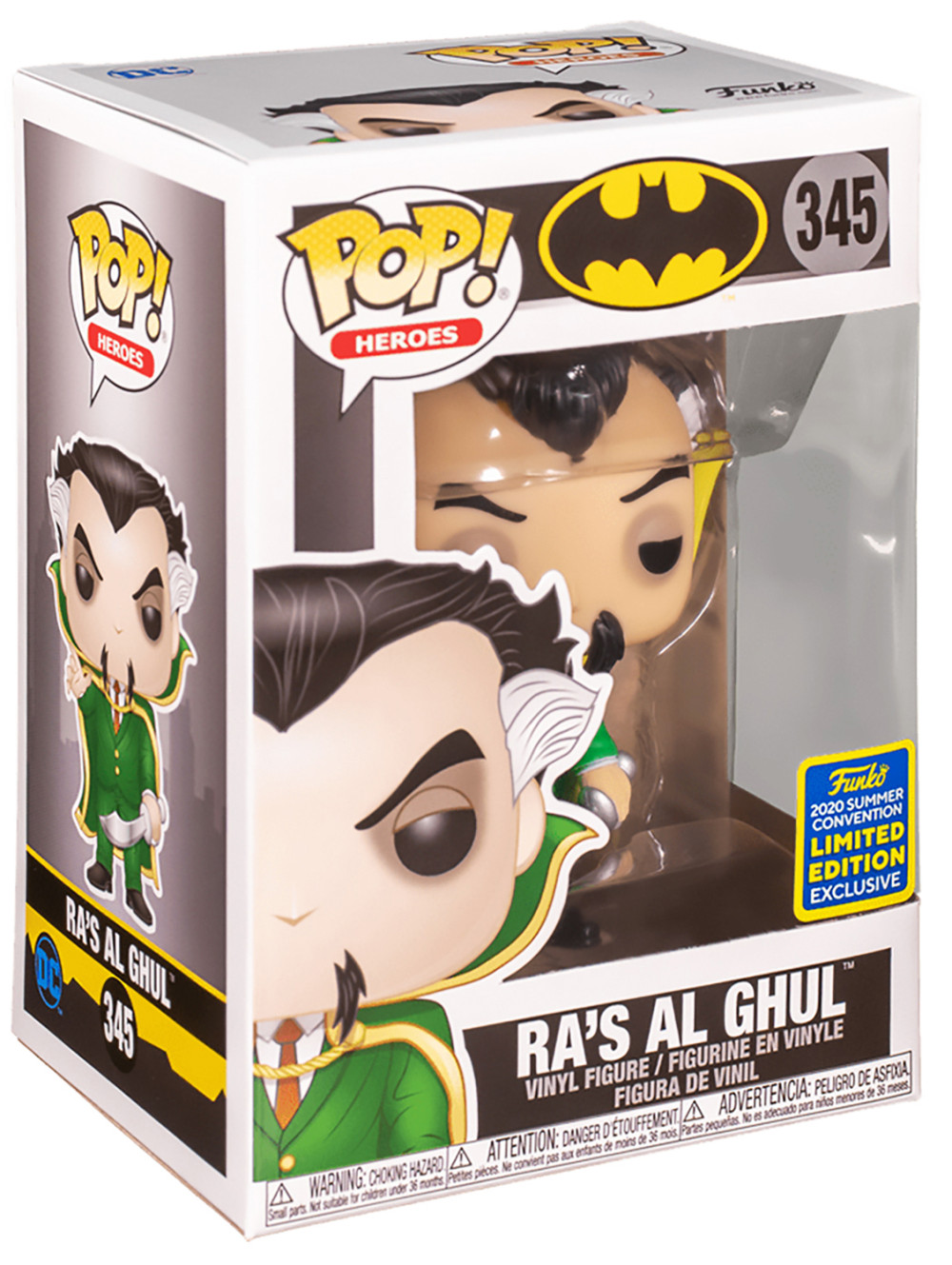  Funko POP Heroes: Batman  Ras Al Ghul Exclusive (9,5 )