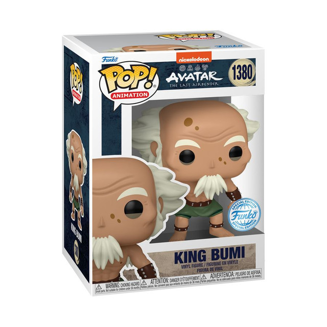 Фигурка Funko POP Animation: Avatar The Last Airbender – King Bumi Exclusive (9,5 см)