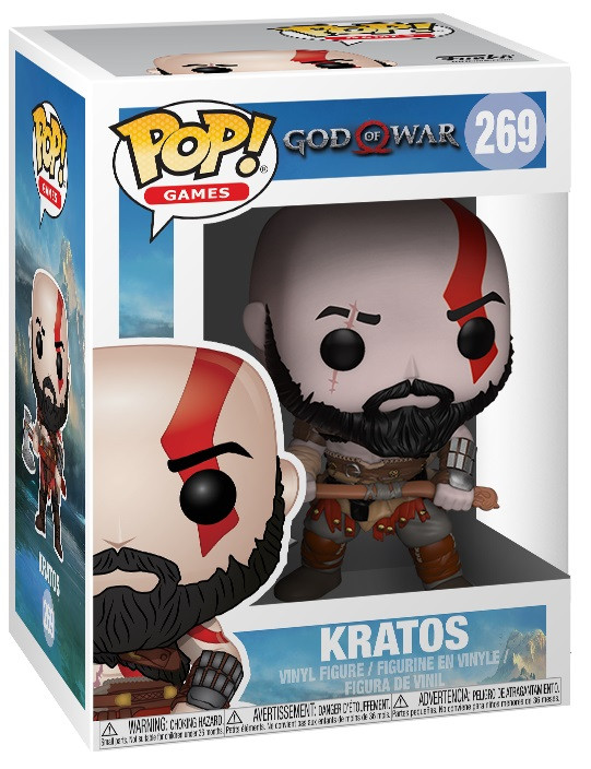 Funko POP Games: God Of War  Kratos (9,5 )