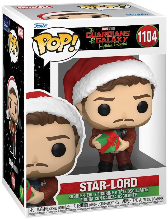  Funko POP Marvel Guardians Of The Galaxy: Holiday Special  Star-Lord (9,5 )