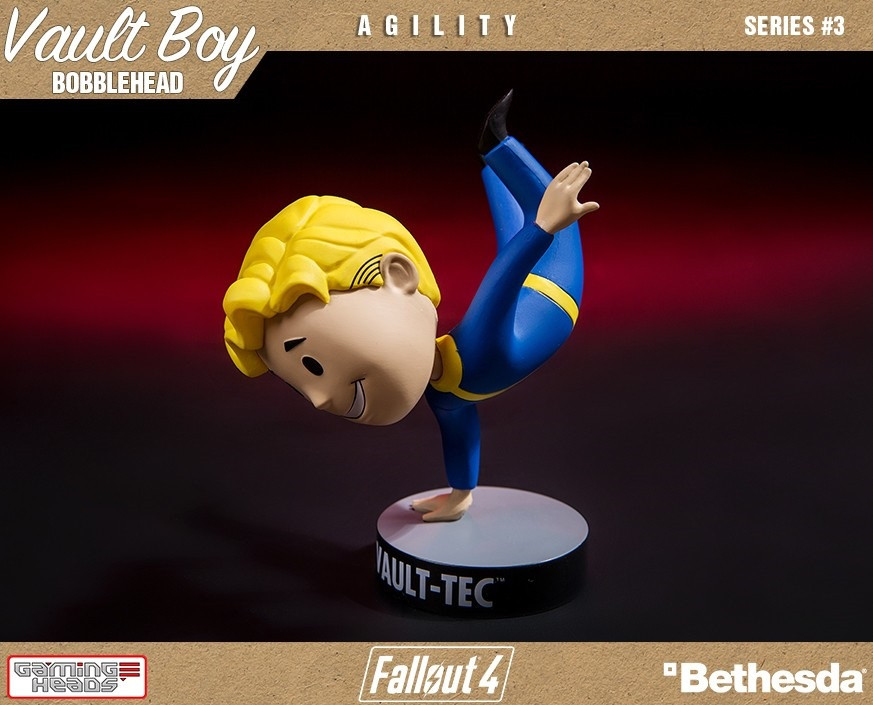  Fallout 4 Vault Boy 111 Bobbleheads: Series Three  Agility (13 )