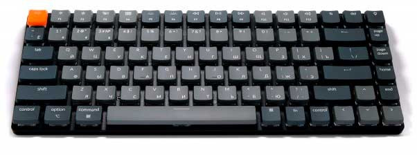 Клавиатура Keychron K3 Low Profile механическая, беспроводная, White LED, Red Switch