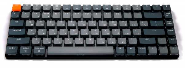  Keychron K3 Low Profile , , White LED, Red Switch