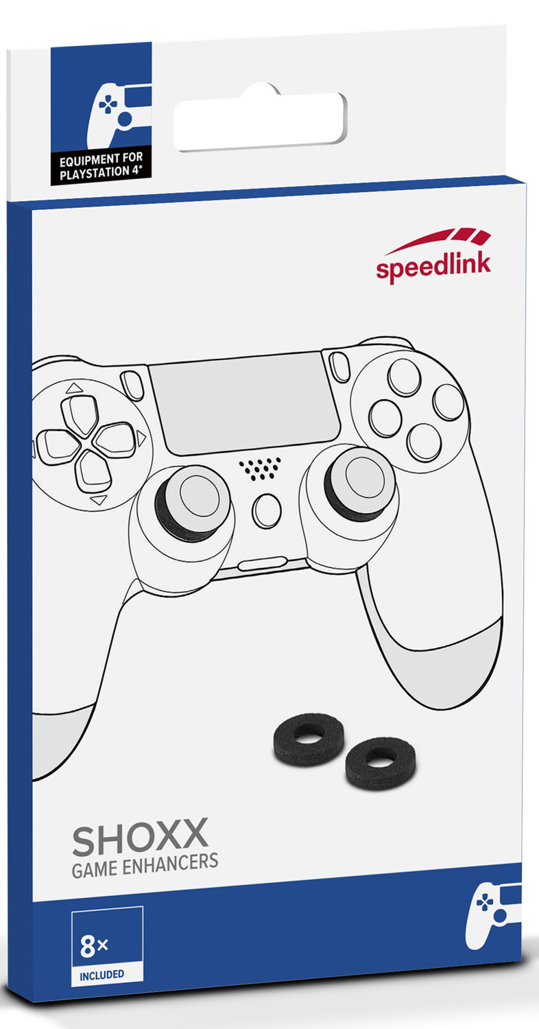 Амортизатор для аналоговых стиков Speedlink для PS4 (8 шт.) (SL-450800-BK)