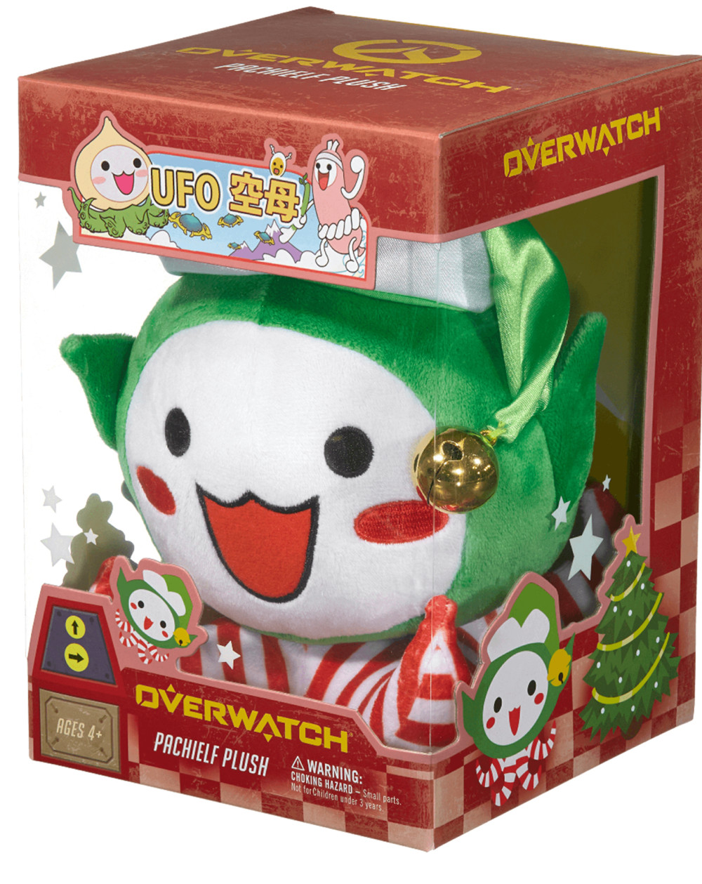 Мягкая игрушка Overwatch: Pachimari Hangers Christmasi Elf Medium (11 см)