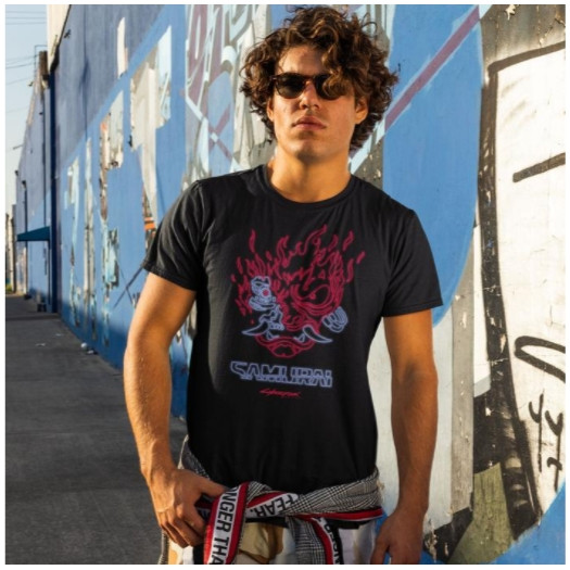  Cyberpunk 2077: Neon Samurai Premium Tee ()