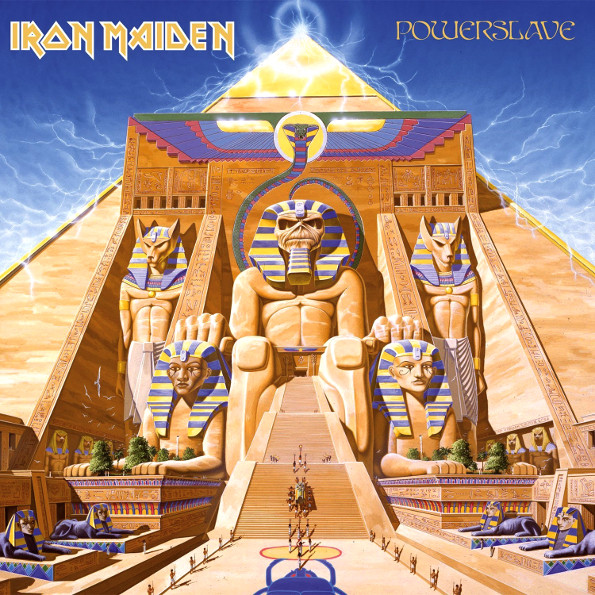 IRON MAIDEN  Powerslave  LP + ������ ������� �5 ������ 10 �� �����