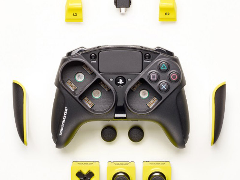 ����� ������� Thrustmaster eSwap Color Pack Yellow ��� eSwap Pro Controller ��� PS4 (������)