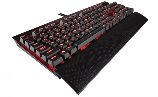 Клавиатура Corsair Gaming K70 Rapidfire Cherry MX Speed проводная игровая для PC