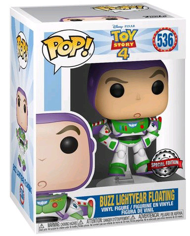  Funko POP: Disney / Pixar Toy Story 4  Buzz Lightyear Floating (9,5 )