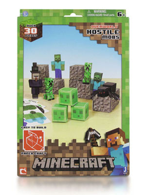 Minecraft Papercraft. Overworld Hostil Mobs (30 �������)