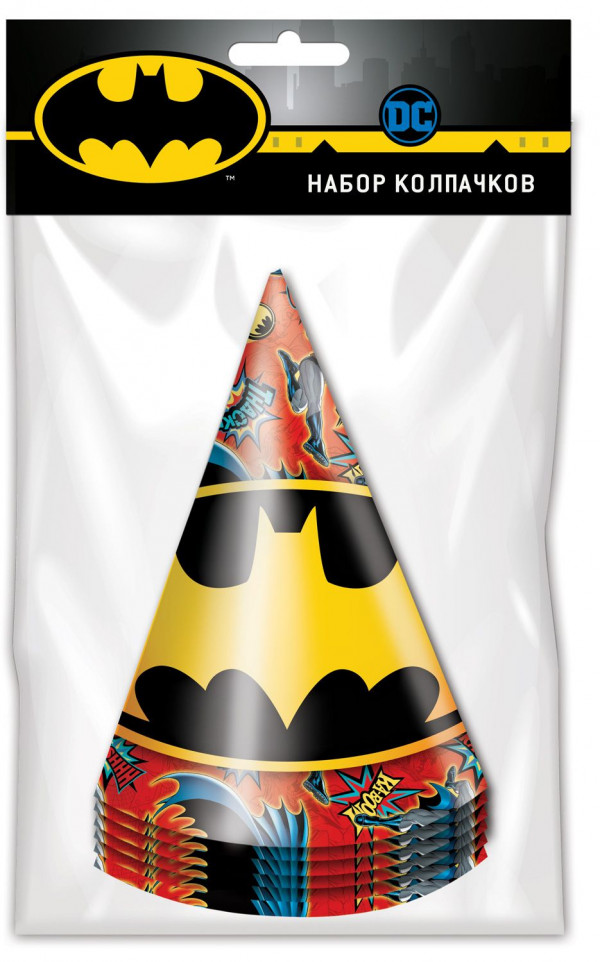 Набор колпачков Batman (6 шт)