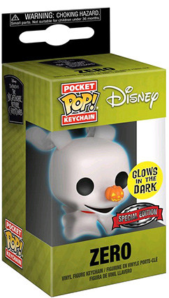  Funko Pocket POP: Disney  Zero (Exclusive Glows In The Dark)