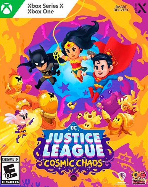 ����� DC's Justice League. Cosmic Chaos [Xbox One, ���������� ������] + Xbox X: ������� ����� (QAS-0001)