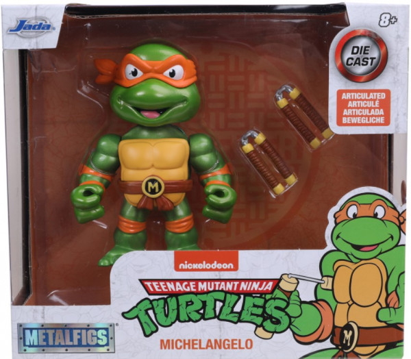 Фигурка Metalfigs: Teenage Mutant Ninja – Michelangelo (10 см)