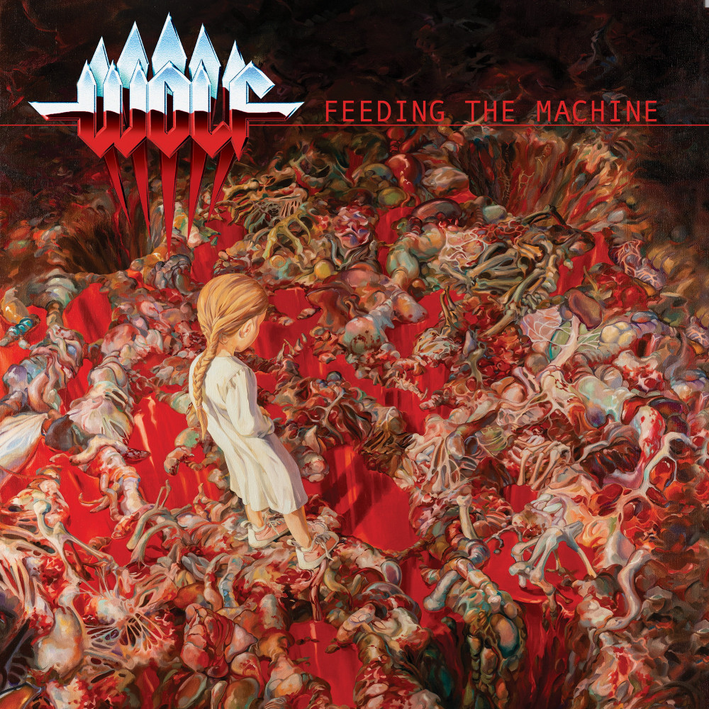 WOLF  Feeding The Machine  LP+CD +   5  10  