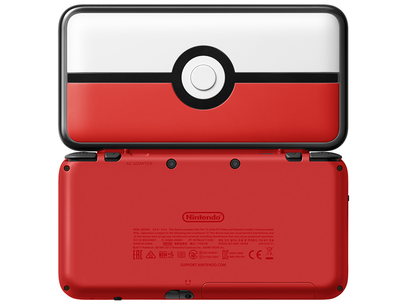   New Nintendo 2DS XL. Pokeball Edition